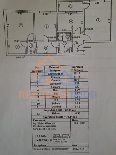 Rahova 3 camere